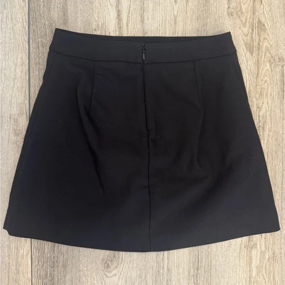 Express Elegant Black A-Line Skirt - Picture 5 of 6